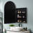 Hogsett Surface-mounted/Recessed Arch Bathroom Medicine Cabinet with Mirror with Adjustable Shelf-828371523