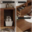 Meuble-lavabo mural moderne
