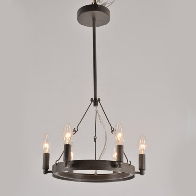 Quanah 6 - Light Unique/Statement Pendant