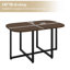 Dining Table with Steel Base-1383192240