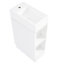 Meuble-lavabo 18,6 po avec lavabo, armoire, étagère en céramique et porte-papier hygiénique, option d'installation à gauche ou à droite-121054592