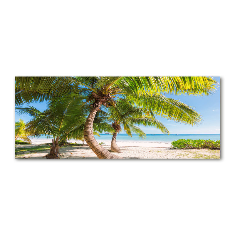 Tropical Beach - Wrapped Canvas Print