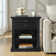 Wadeeah 26.75'' H Transitional Nightstand with Built-In Power Station and LED Light Strip