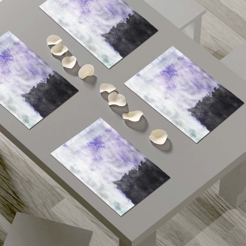 Napperon abstrait en polyester