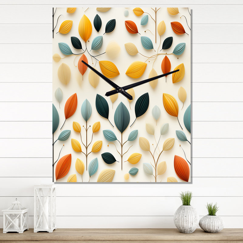 Jandre - Horloge murale abstraite, Grand