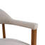 Structure en bois avec chaises rembourrées avec accoudoirs-1202533943