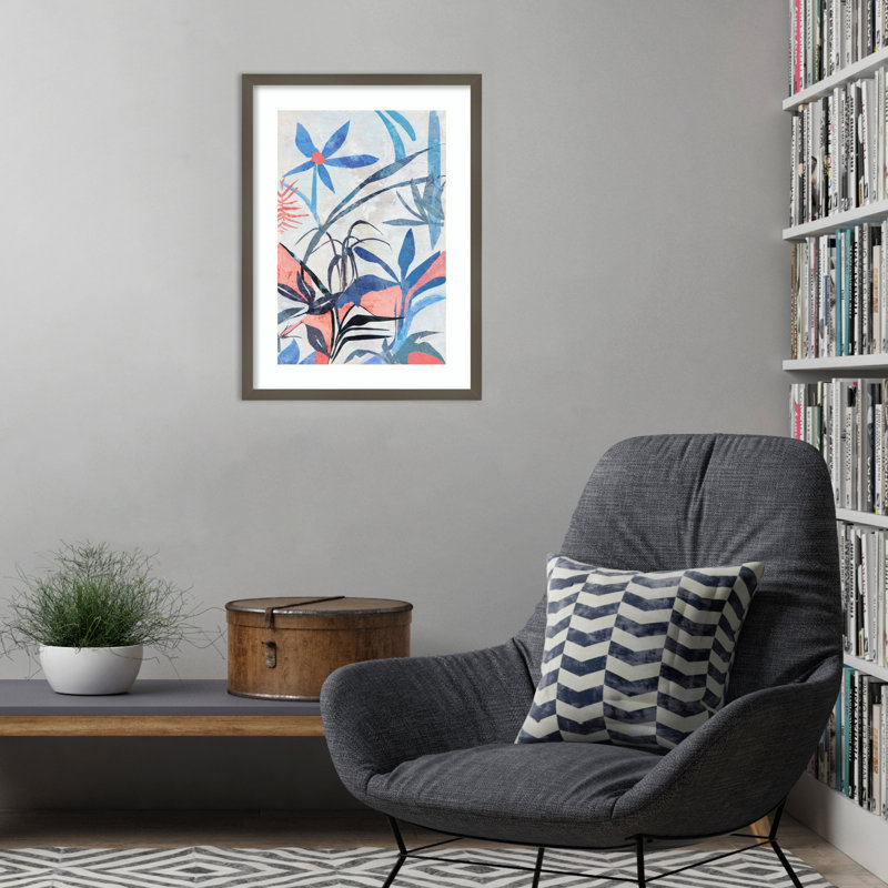 «Cutout Silhouettes» par Jacob q, impression sur bois encadrée, H 25 po x l 19 po