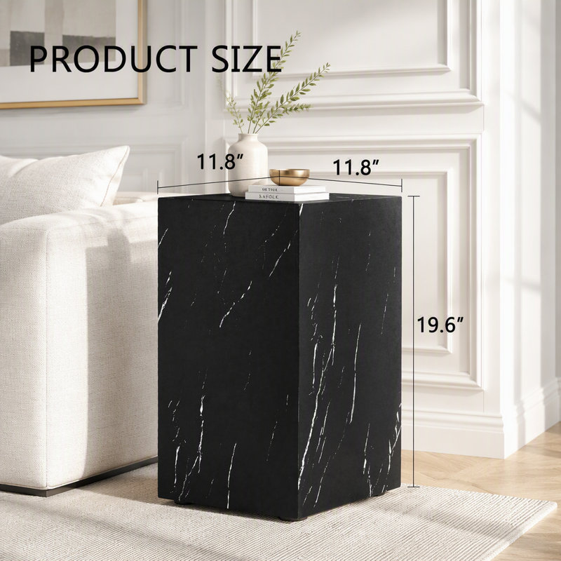 Table de bout Modern, Noir