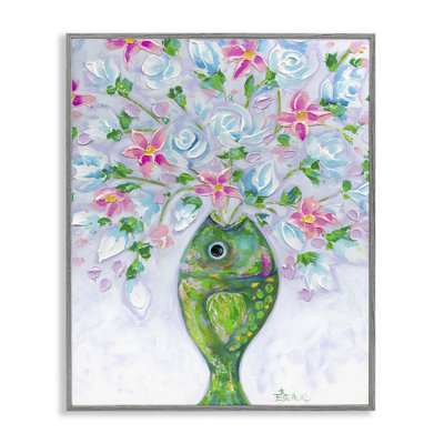 Art nautique Bouquet de poissons par Estelle Grengs bg-167