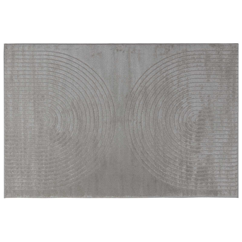Modern Indoor Rug, Rectangle 240 x 340 cm, Grey