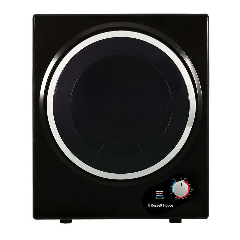 Russell Hobbs Rh3vtd800b 2.5kg Compact Vented Tumble Dryer In Black