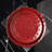Stone Lain Sam Porcelain 16 Piece Dinnerware Set, Dish Set w/Service for 4, Red