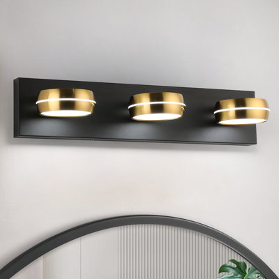 Markiest 20.5" LED 18W Bathroom Vanity Light, 3-Light Dimmable 5500K with 270° Rotatable Head