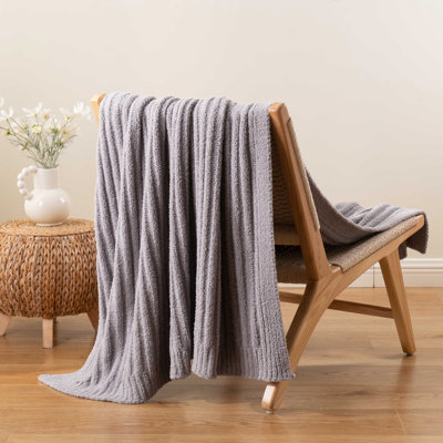 Couverture décorative légère et confortable pour canapé, 50 po x 60 po