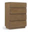 Commode Adagio en bois massif brun et placage de chêne-123222851
