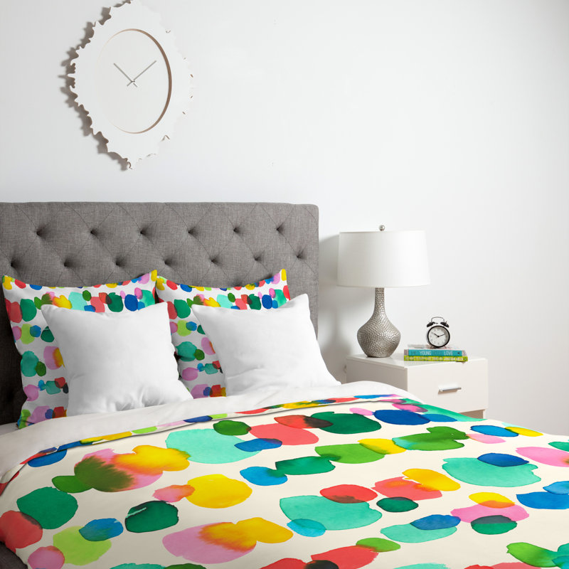 Housse de couette Jacqueline Maldonado Dots, Housse de couette pour lit simple / TG