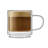 Haven Stackable Double Wall Glass Mugs