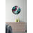 Marble Wall Clock – Silent, Tempered Glass, Abstract Design-83260407