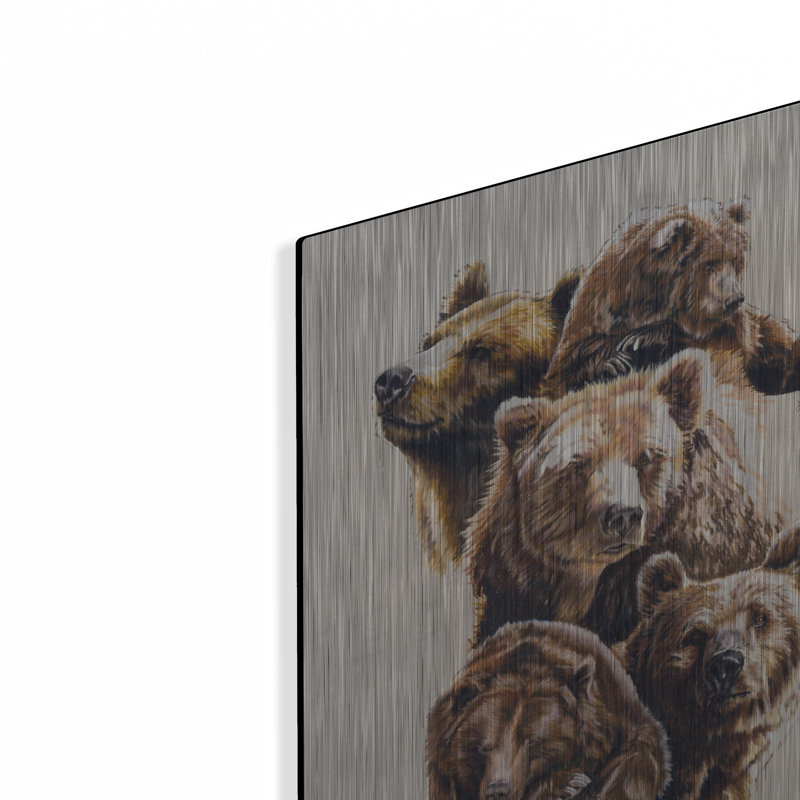«Bear With Me» par Barbara Keith, H 16 po x l 12 po