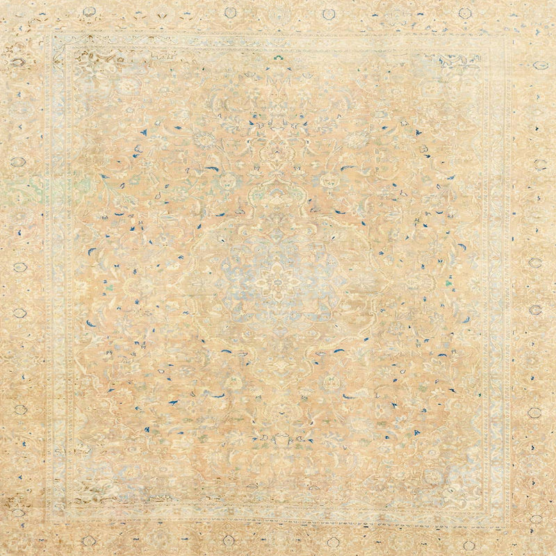 Abstract Indoor Rug, Square 8'