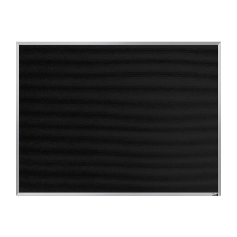 AARCO No Felt Letter Board, Aluminium, 36" H x 48" W