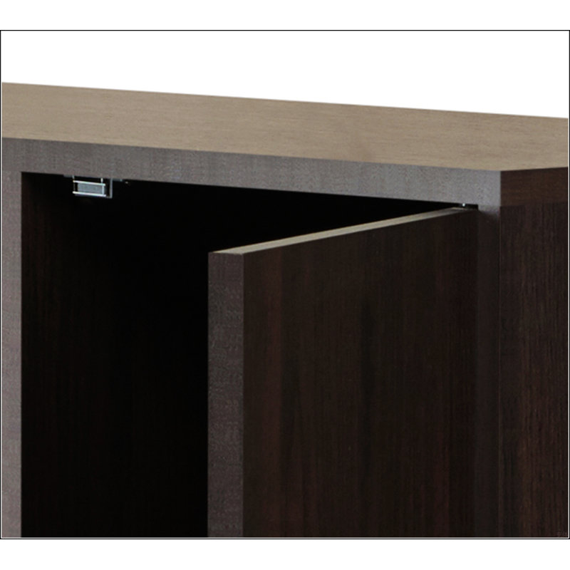 Armoire à vin à finition espresso