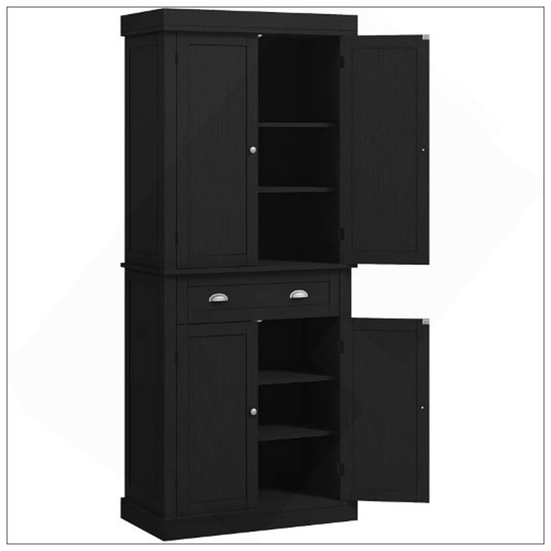 Garde-manger avec portes et tablettes, garde-manger, garde-manger autoportant