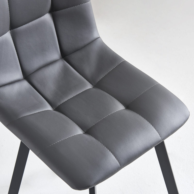 Ensemble repas rond 35,4 po Zakirah, Gris