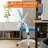 Mid Back Mesh Office Chair with Flip-Up Arms, Ergonomic Task Chair for Home Office-1516532338