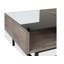 Table basse rectangulaire à plateau relevable