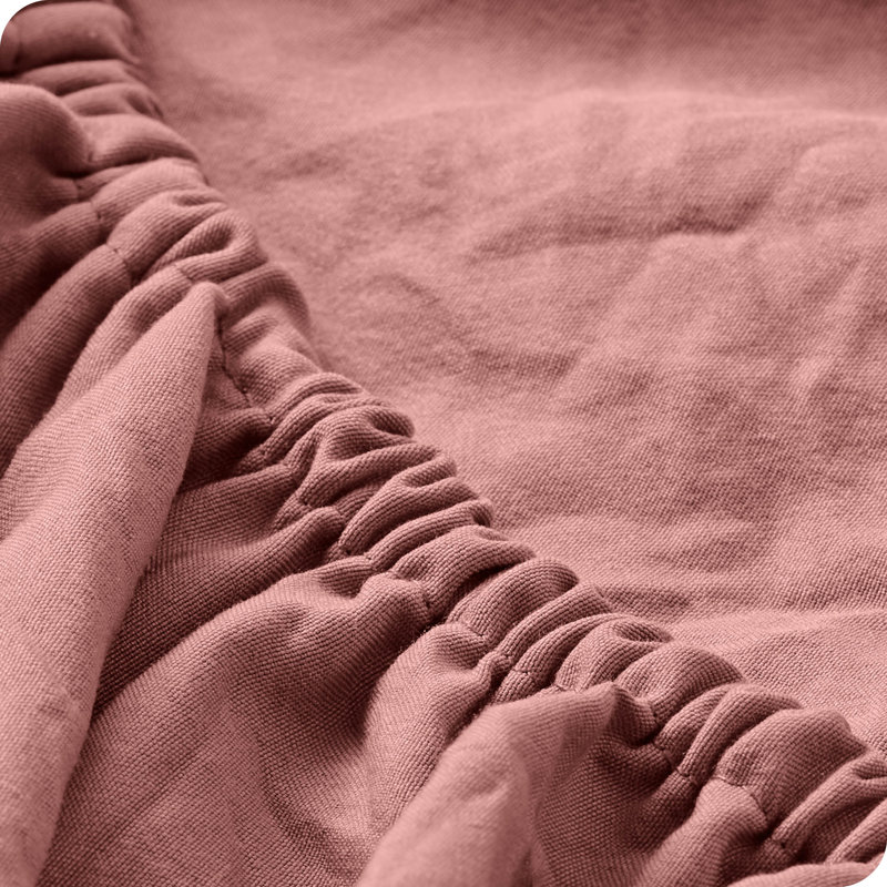 Dusty Rose Twin XL Ultra-Soft Microfiber Sheet Set