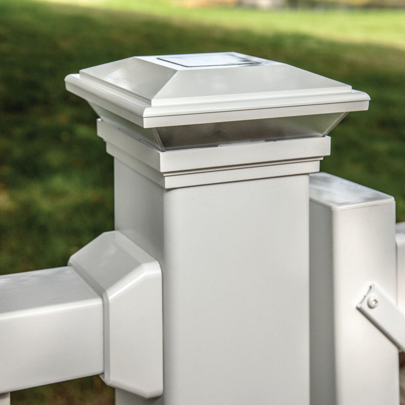 Freedom 4-in x 4-in Clay Vinyl Deck Post Cap