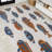 Wigand Modern Fish High-Low Navy/Orange/Cream Indoor/Outdoor Rug-69806513