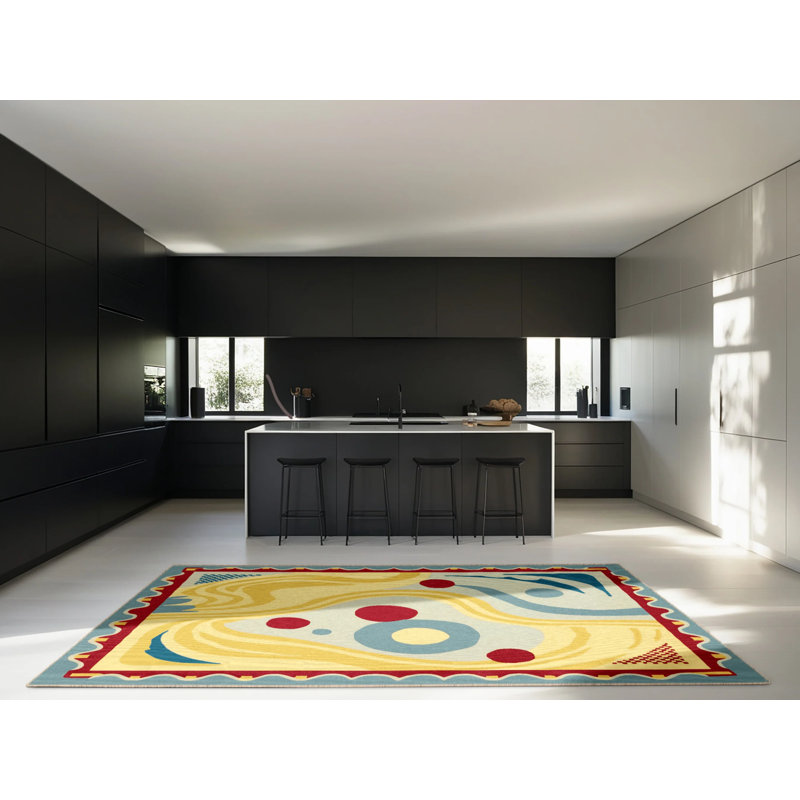Lively Loop Rug, Square 4'