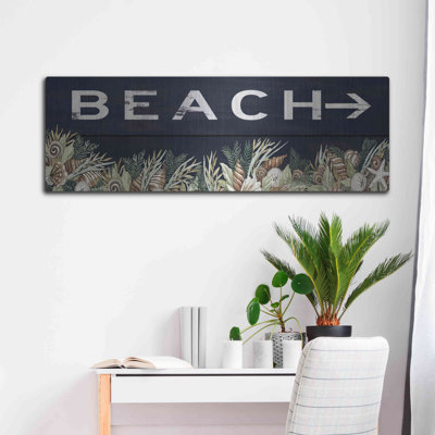 " Beach Sign " by Cindy Jacobs