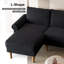 Canapé modulaire rembourré 2 pièces Brevick-1969284650-1988447515