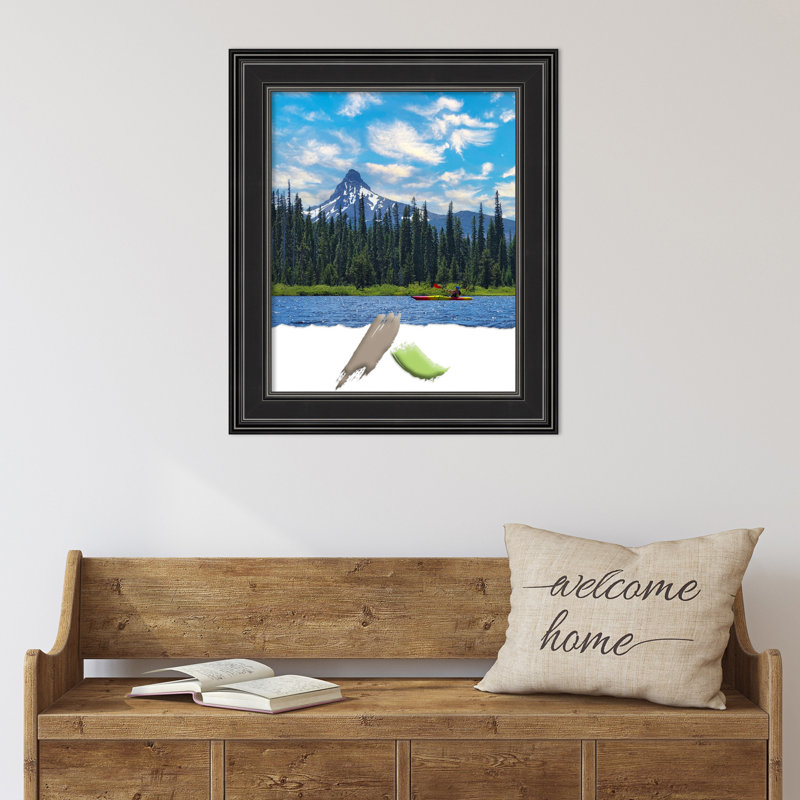 Earmie Black Picture Frame, 18" W x 22" H