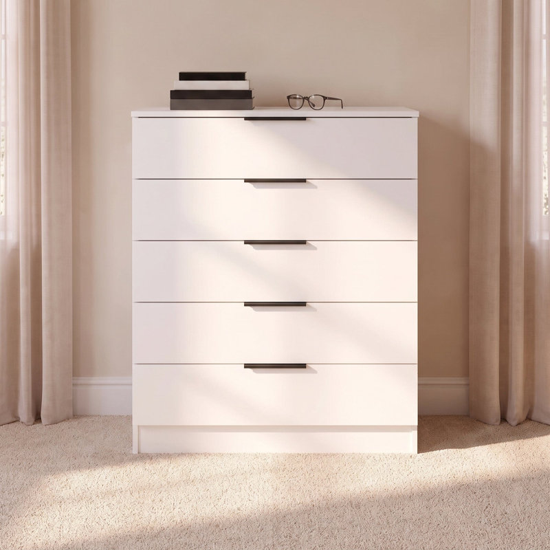 Glenhaven 49 cm W Chest of Drawers, White