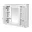 Armoire murale de salle de bain avec miroir