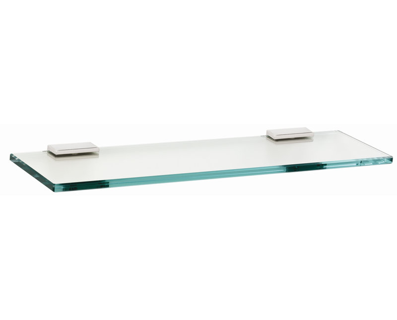 Arch Wall Shelf, Polished Chrome, 0.57'' H X 18'' W X 4.5'' D