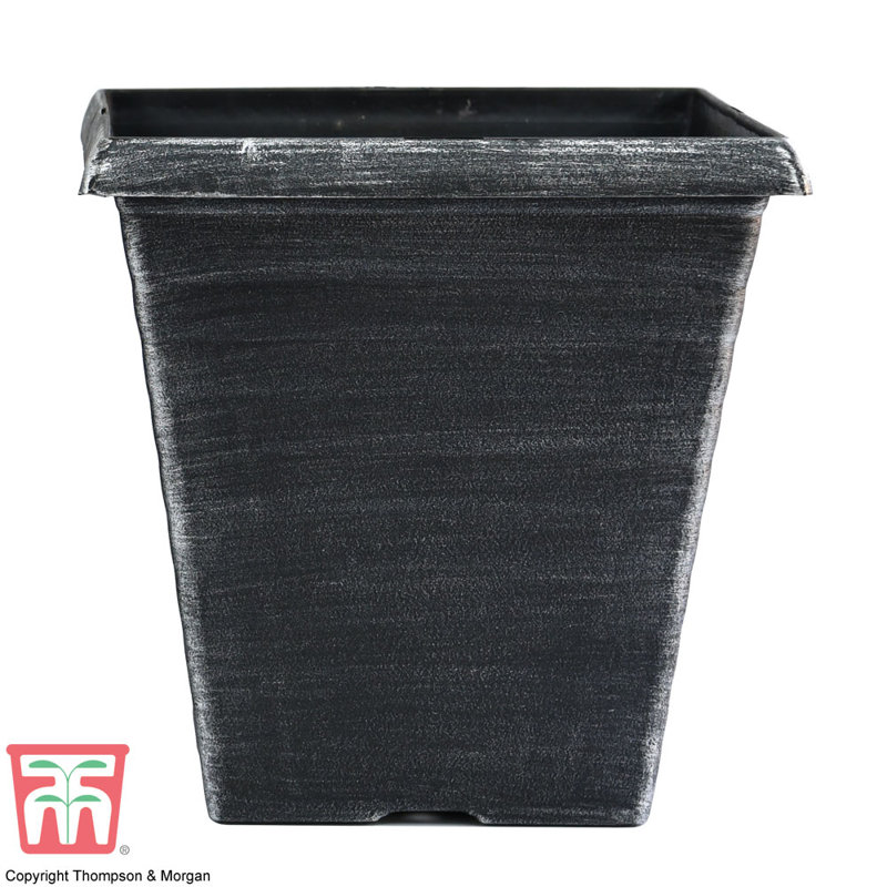 Nuralya Plant Pot (x2), Silver, 2