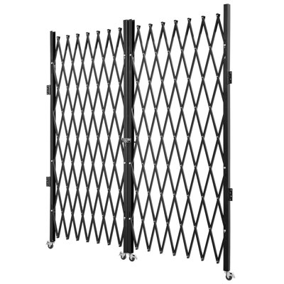 154.9 cm H x 309.9 cm W Steel Gate Fencing