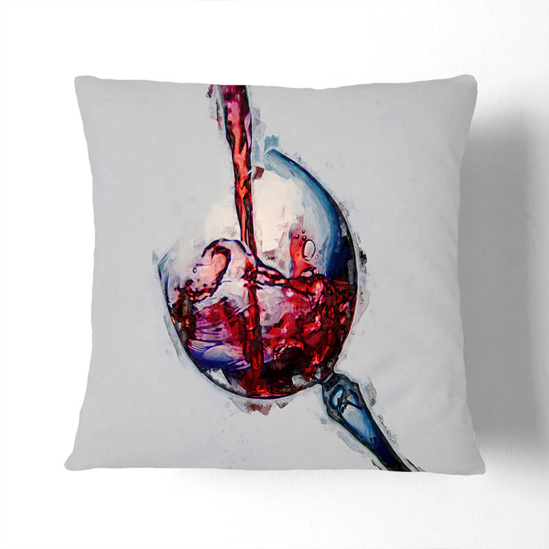 Square Throw Cushion, White, 40cm H x 40cm W x 15cm D