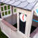 Hillcrest Wooden Outdoor Playhouse with EZ Kraft Assembly, Ringing Doorbell and Mailbox