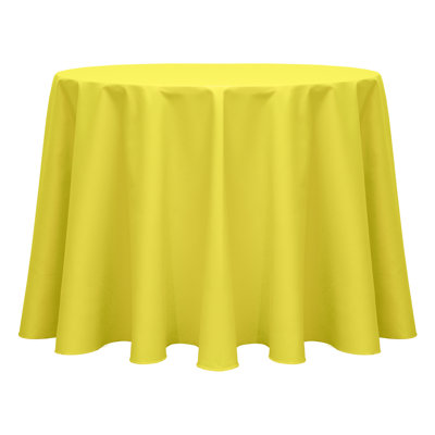 Nappe ronde en coton sergé