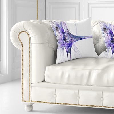 Grande œuvre fractale - coussin imprimé abstrait