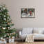 Toile de père Noël et renne par Imagine It Images-1882187027-1882187025