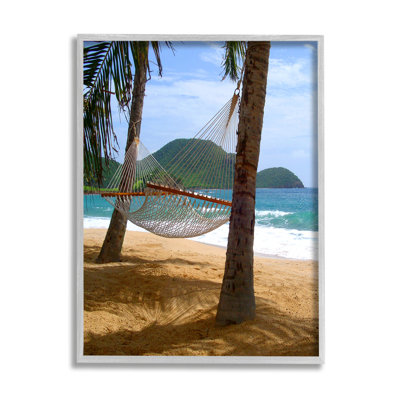 " Hammock On Palm Trees " by Noah Bay