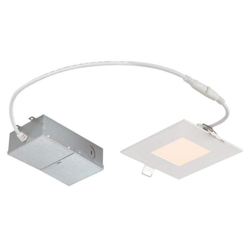 Plafonnier encastré 1 po DEL, 9 W, 4K