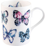 Yaqi Harmony Butterfly Bone China Coffee Mug